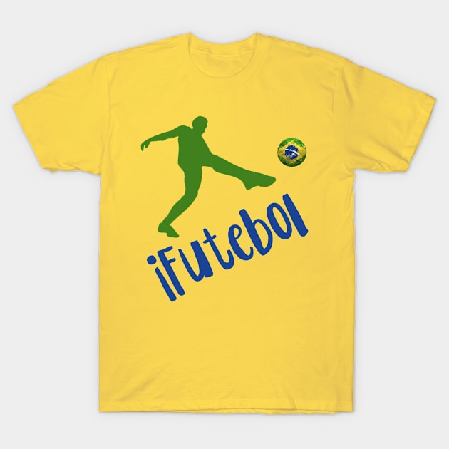 iFutebol T-Shirt by MessageOnApparel